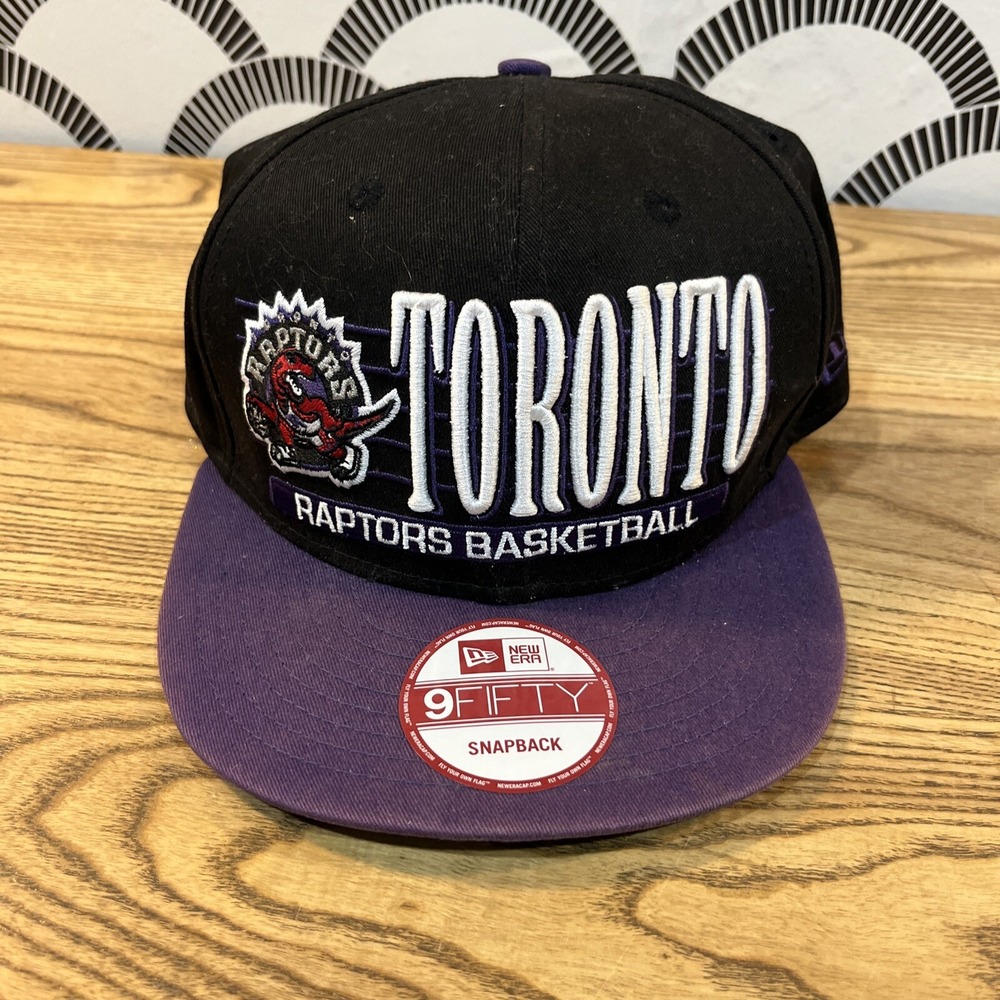 Men's New‎ Era Toronto Raptors Hardwood Classics 9Fifty Snapback Adjustable Hat